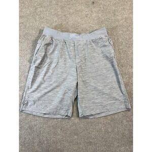 Lululemon Pace Breaker Short Light Gray Men's Large Athletic Lightweight Pockets